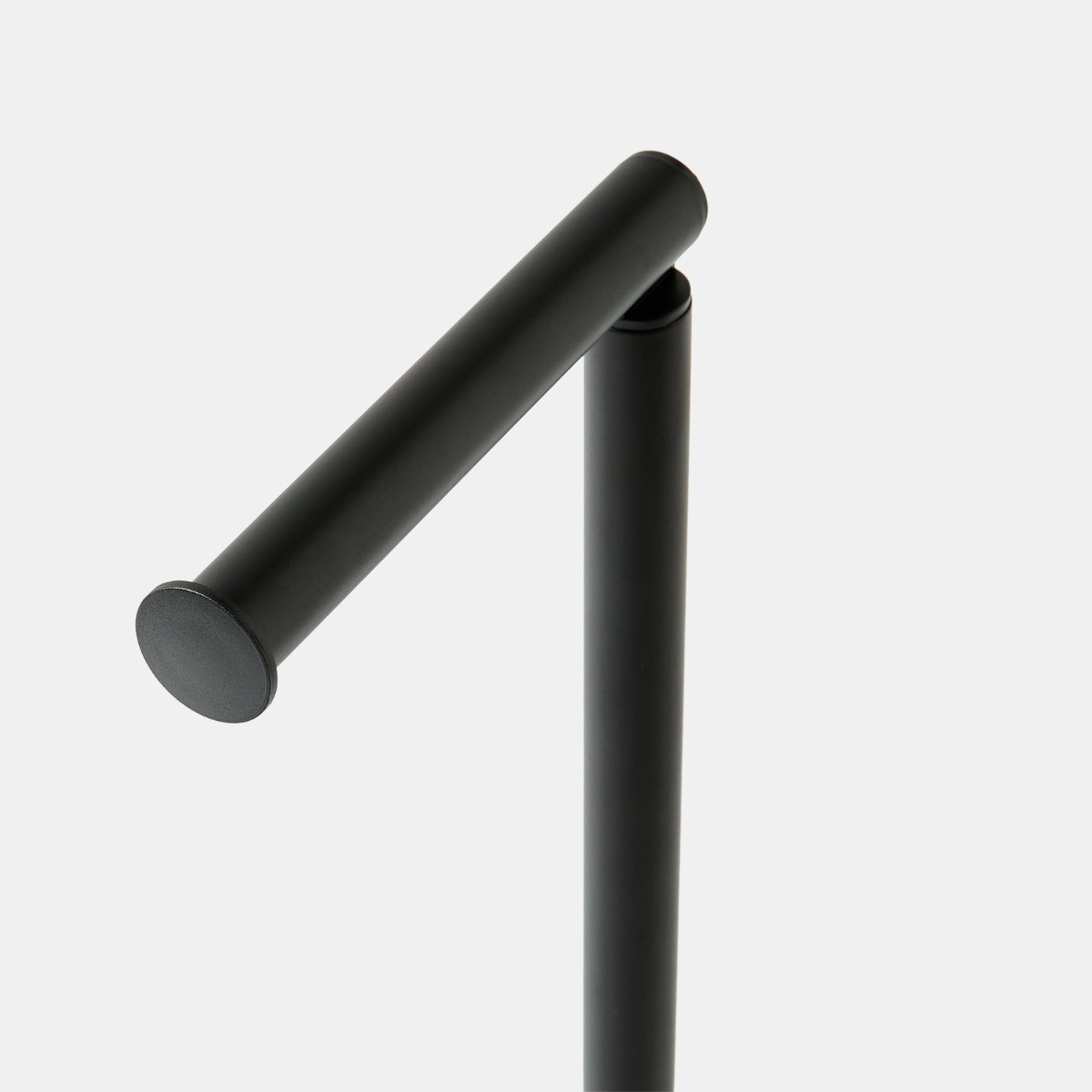OHS Modern Freestanding Toilet Roll Holder - Black>