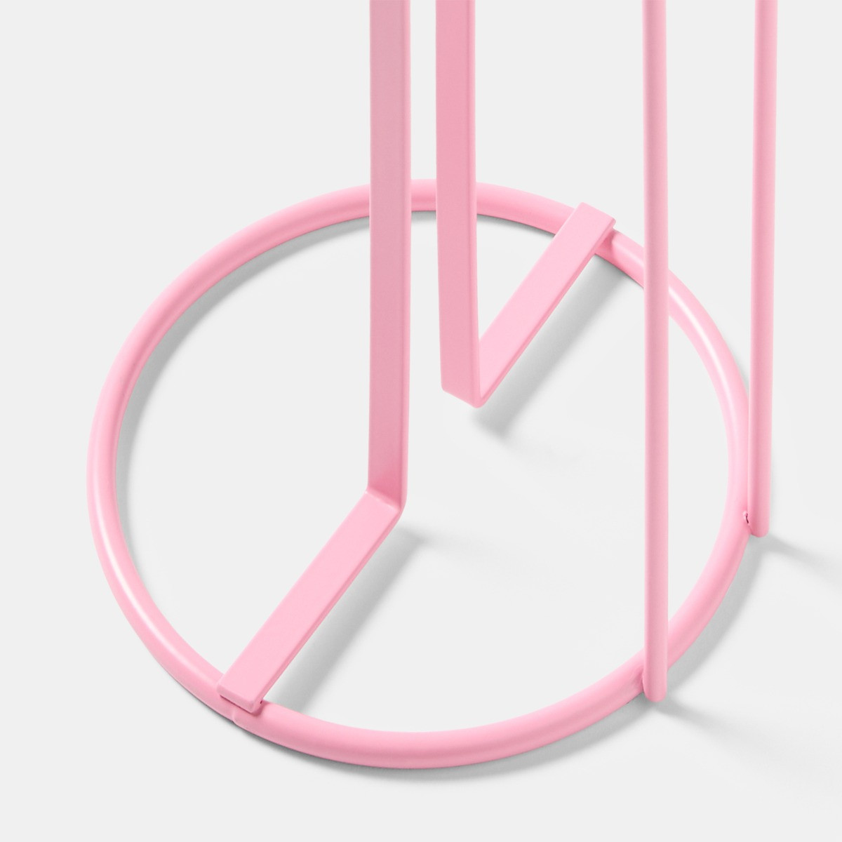 OHS Freestanding Toilet Roll Holder - Pink>