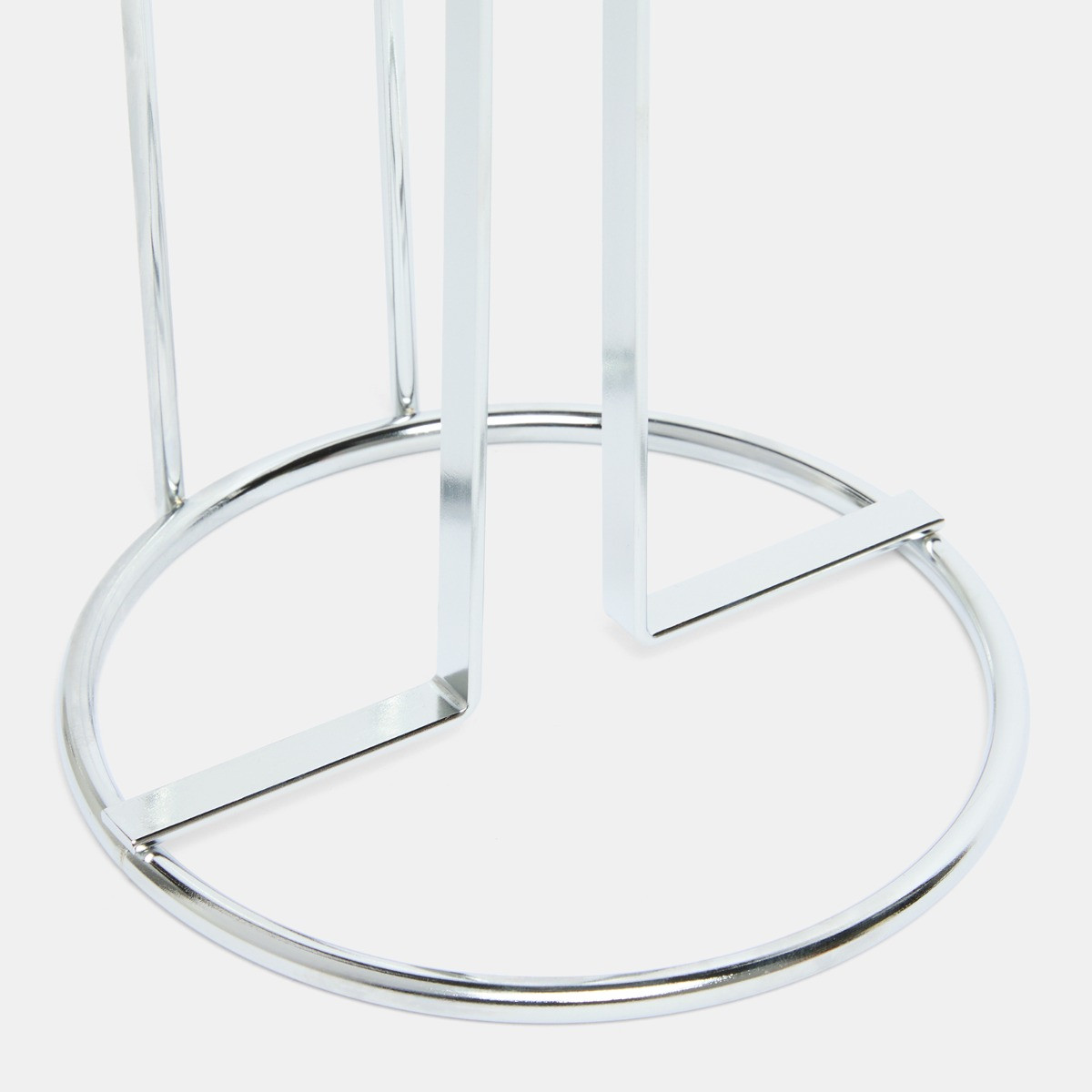 OHS Freestanding Toilet Roll Holder - Silver>