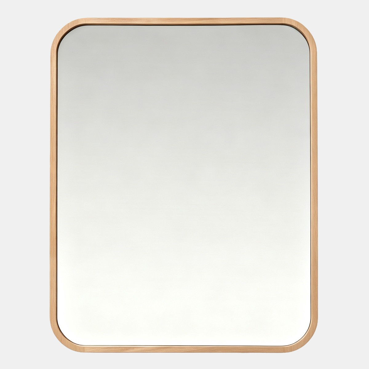OHS Square Wall Mirror - Natural
