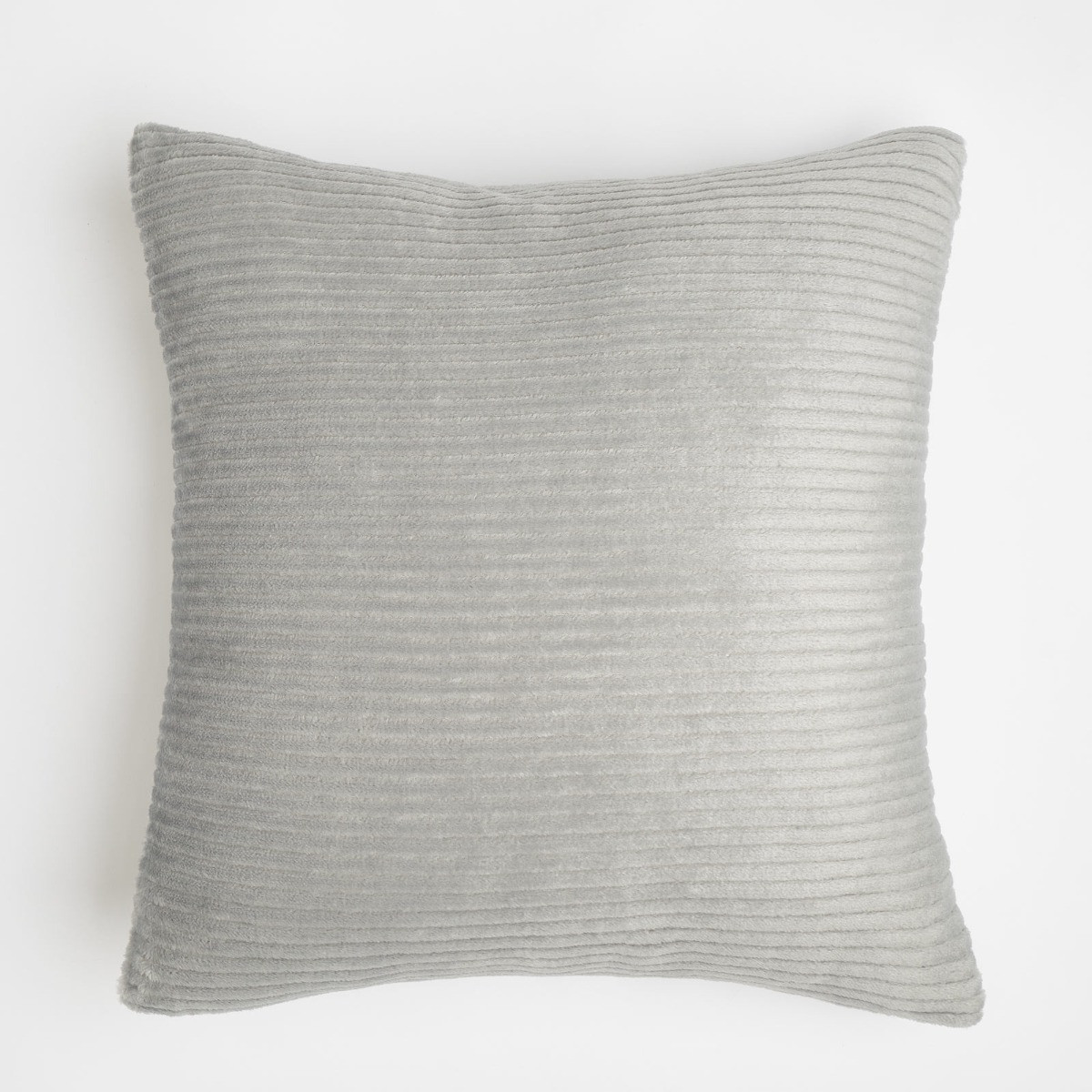 Brentfords Set of 4 Corduroy Fleece Cushion Covers - Grey>