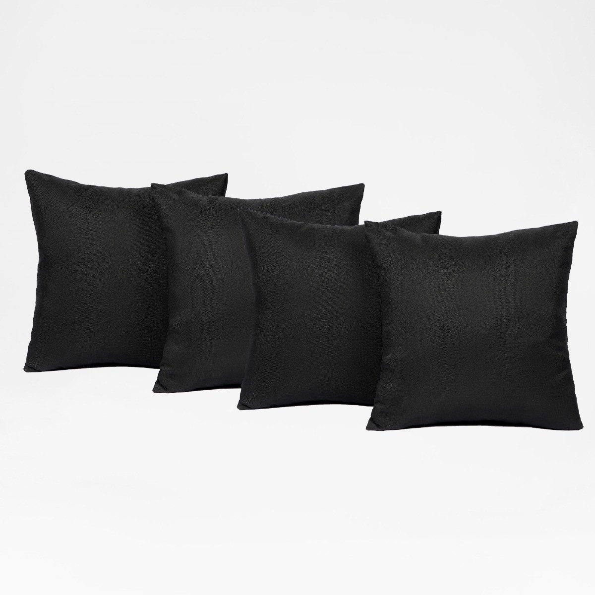 OHS Water Resistant Outdoor Cushion Covers - Black>