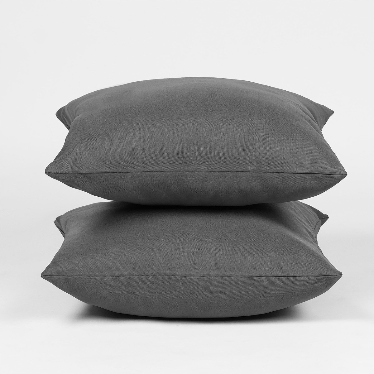OHS Water Resistant Outdoor Cushion Covers with Cushion Pads, 2 Pack - Grey>