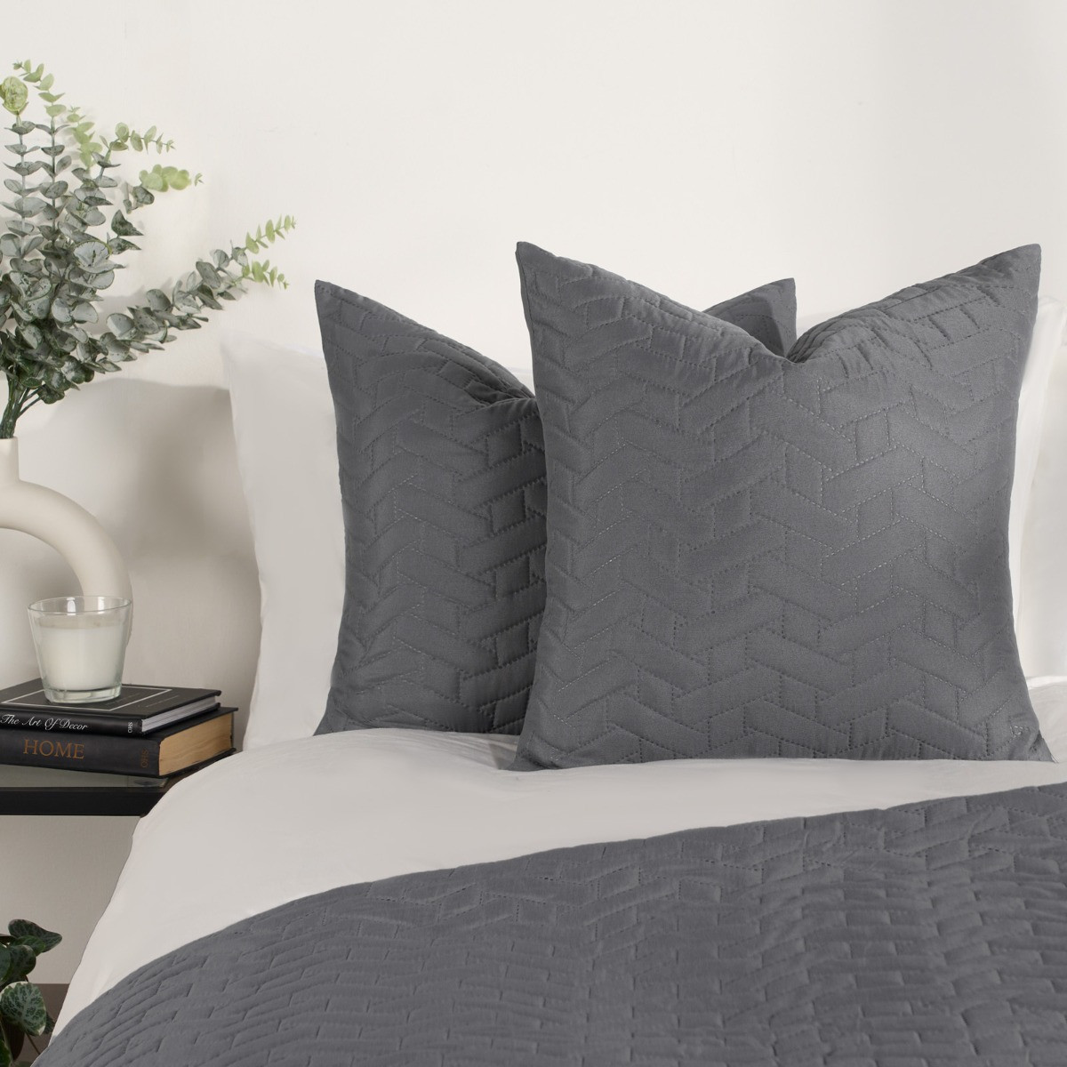 OHS Pinsonic Cushion Covers - Charcoal>