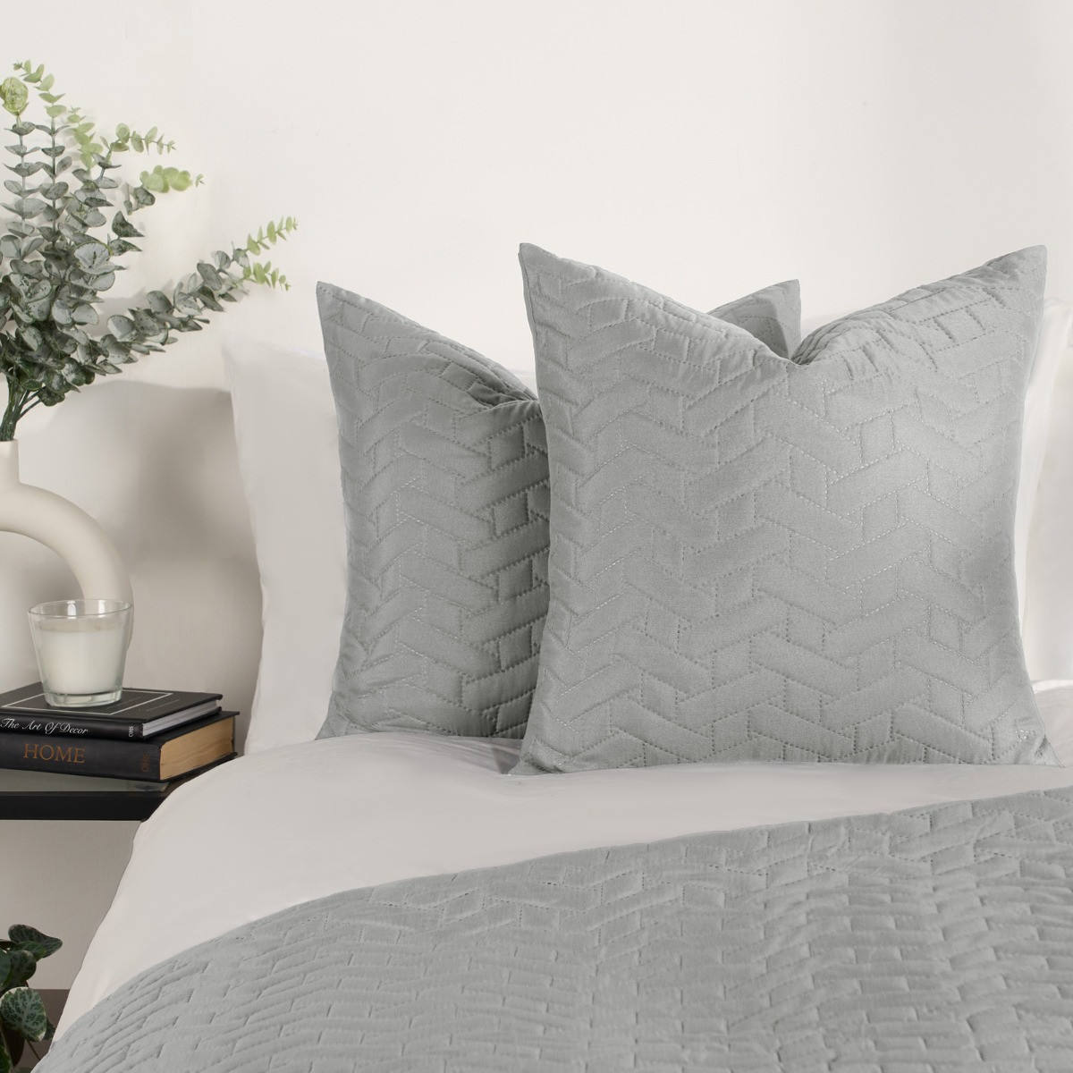 OHS Pinsonic Cushion Covers - Silver>