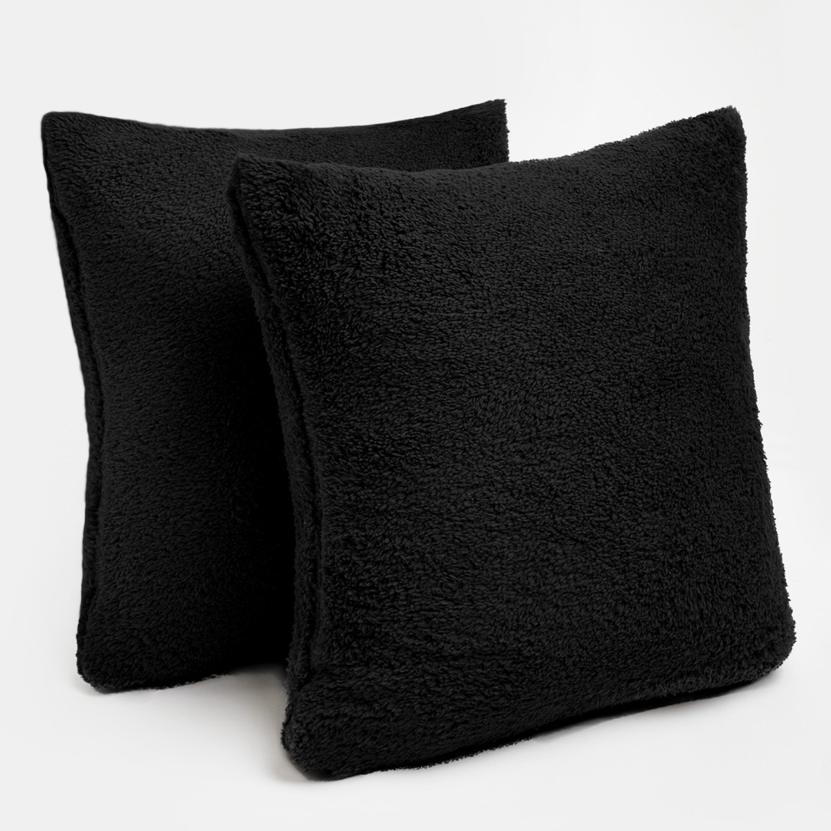 OHS Teddy Cushion Covers - Black>