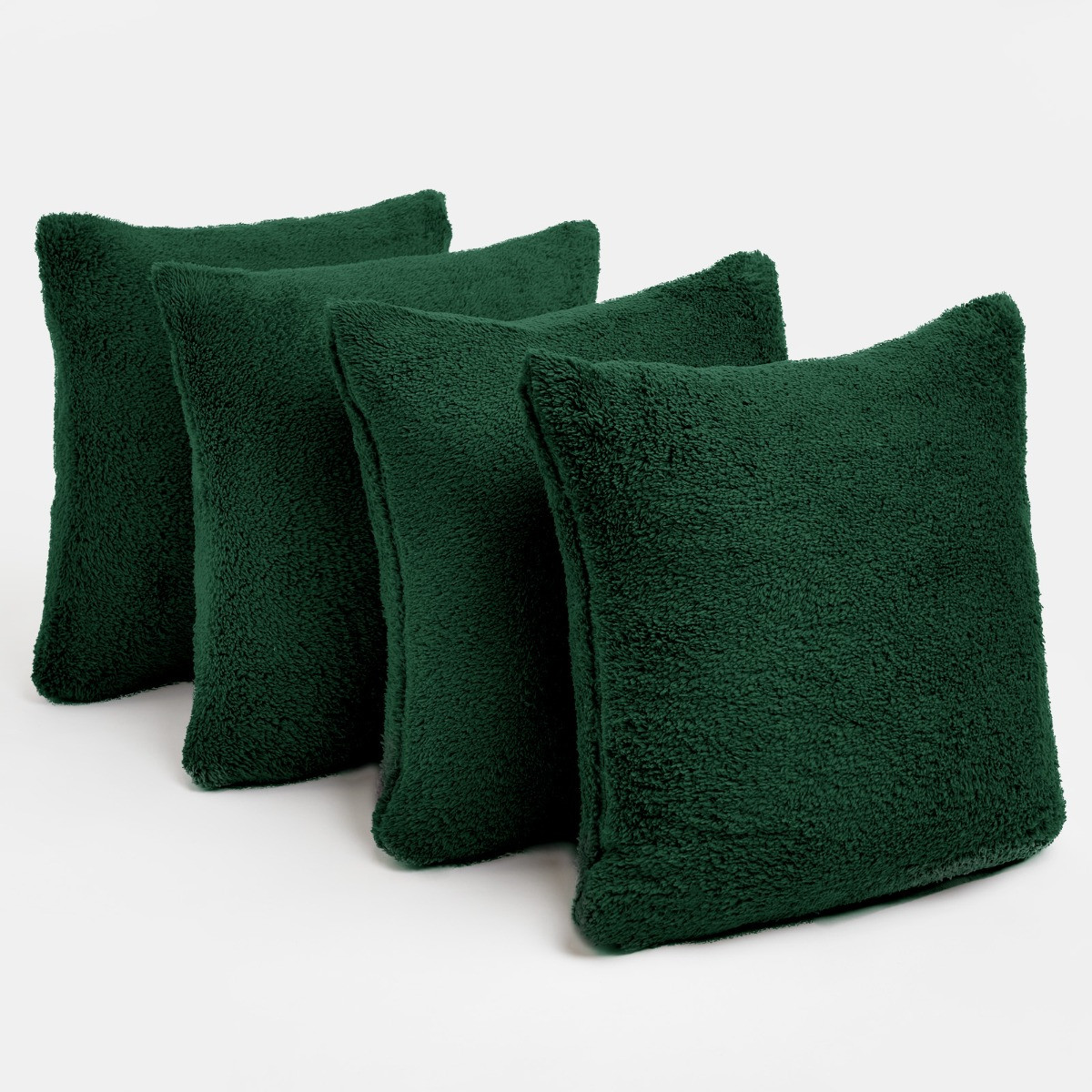 Brentfords Teddy Cushion Covers - Forest Green>