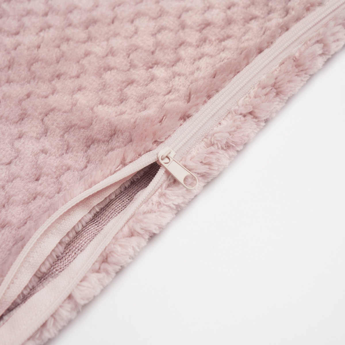 OHS Waffle Cushion Covers, Blush - With Cushions>