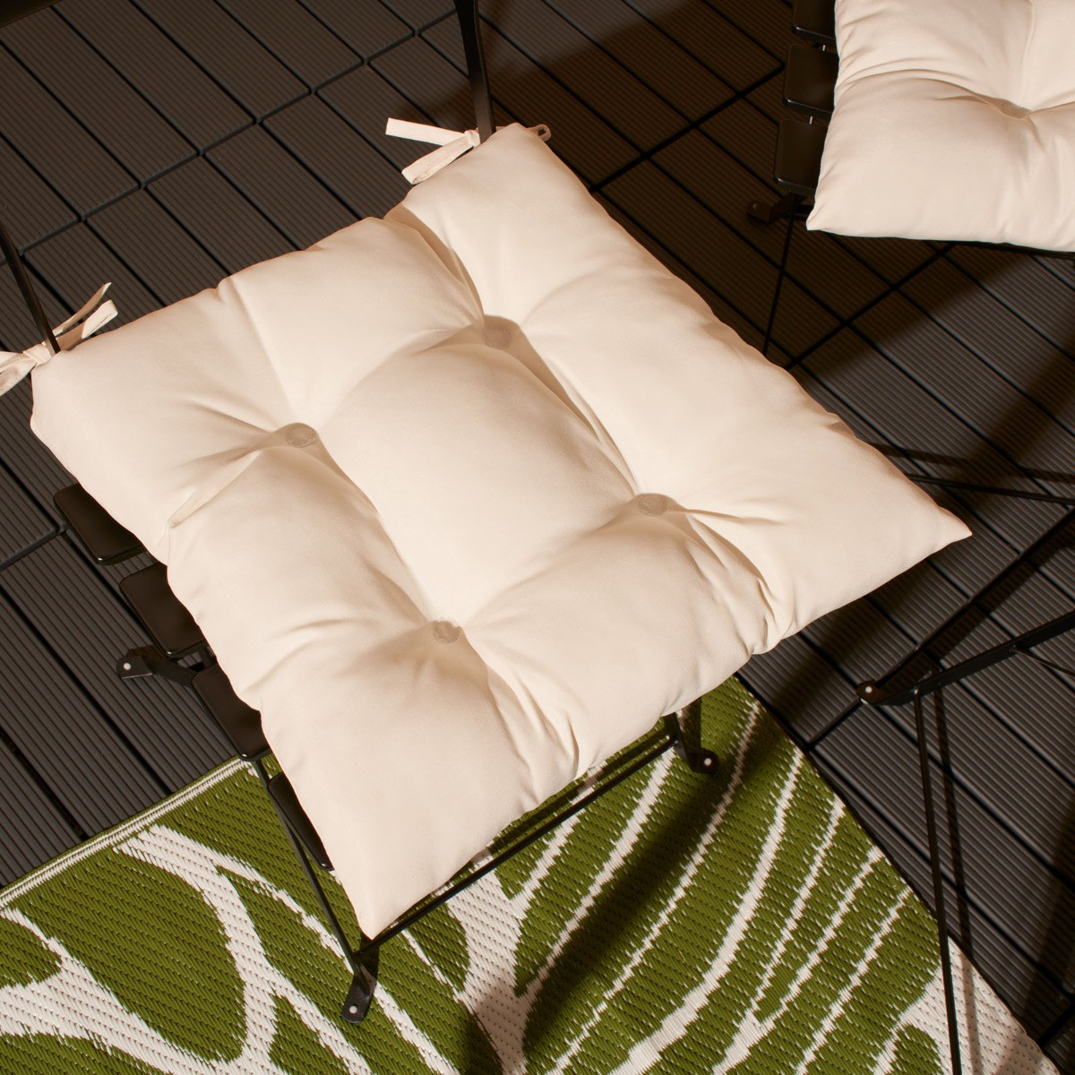 OHS Water Resistant Seat Pads - Cream>