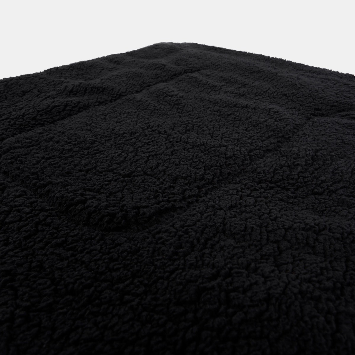 OHS Sherpa Soft Quilted Pet Blanket - Black>