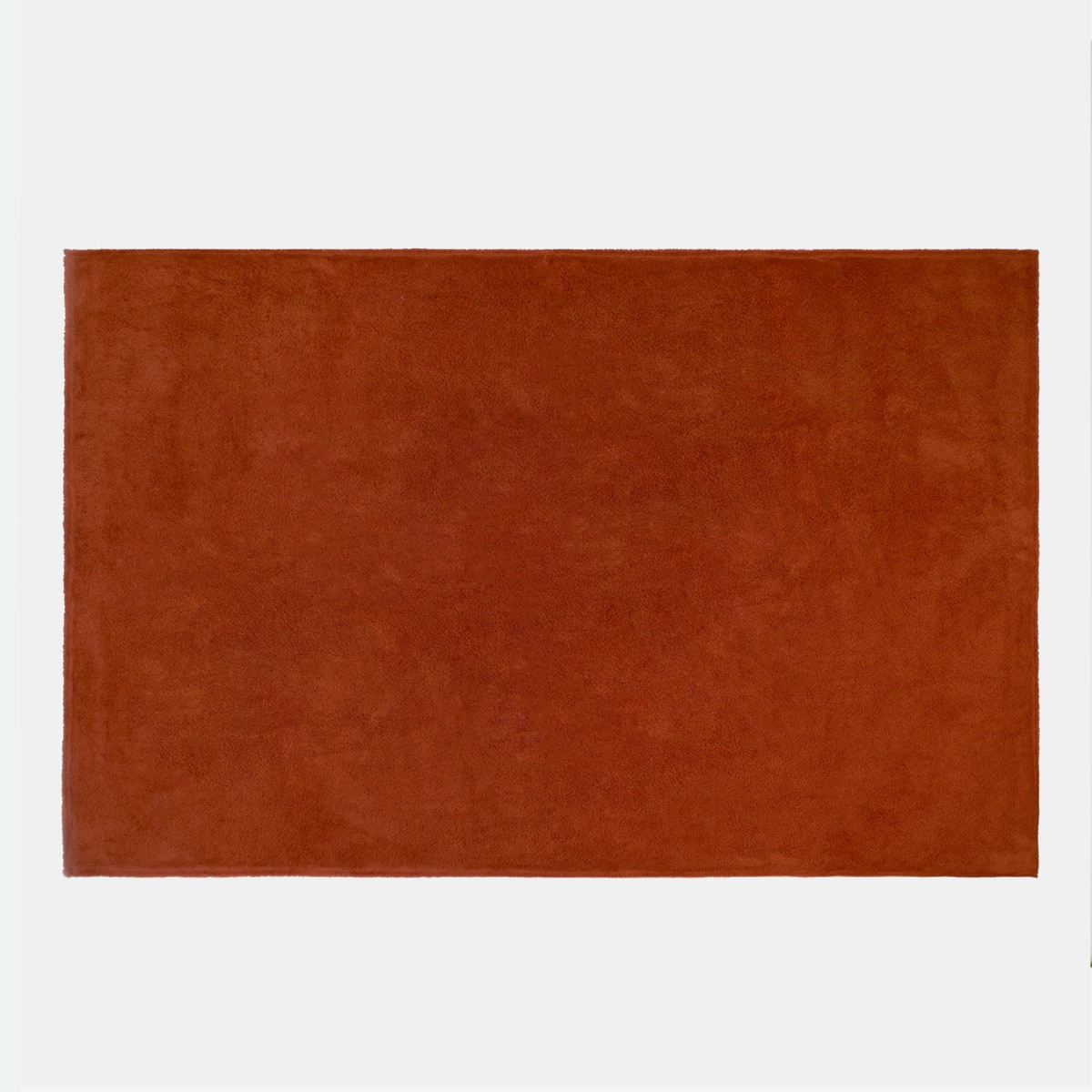 OHS Teddy Fleece Throw, Rust - 125 x 150cm>