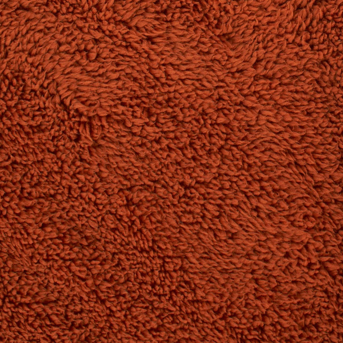 OHS Teddy Fleece Throw, Rust - 125 x 150cm>