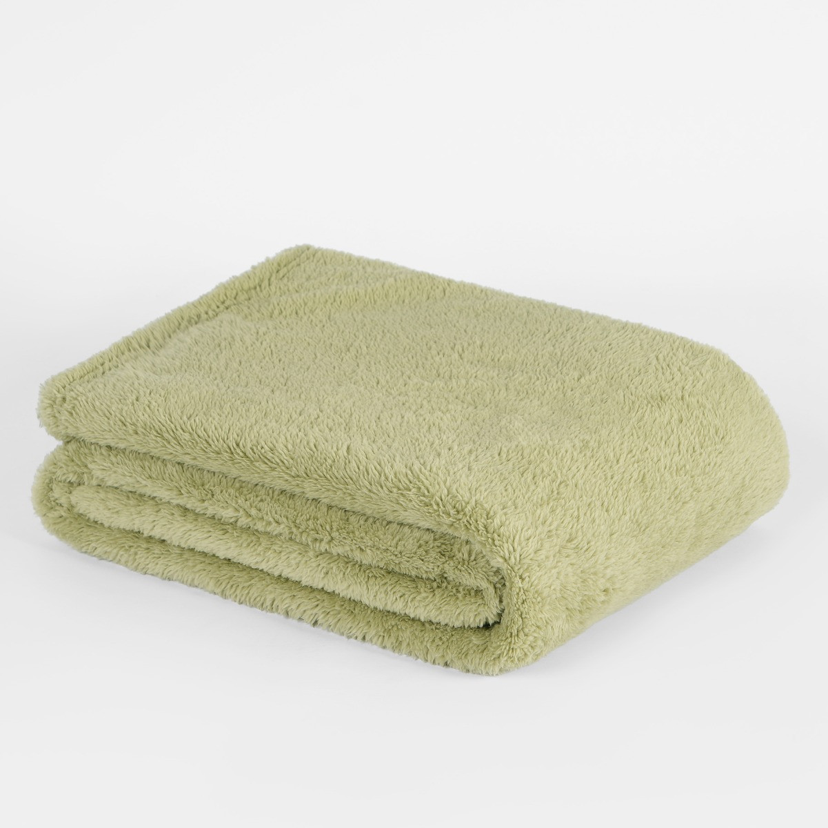 OHS Teddy Fleece Throw - Sage>
