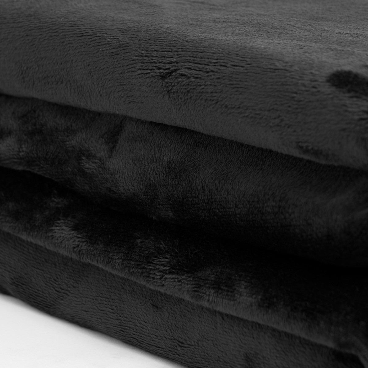 OHS Supersoft Throw, 120 X 150cm - Black>