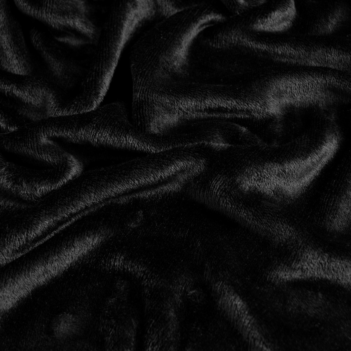 OHS Supersoft Throw, Black - 150 x 200cm>