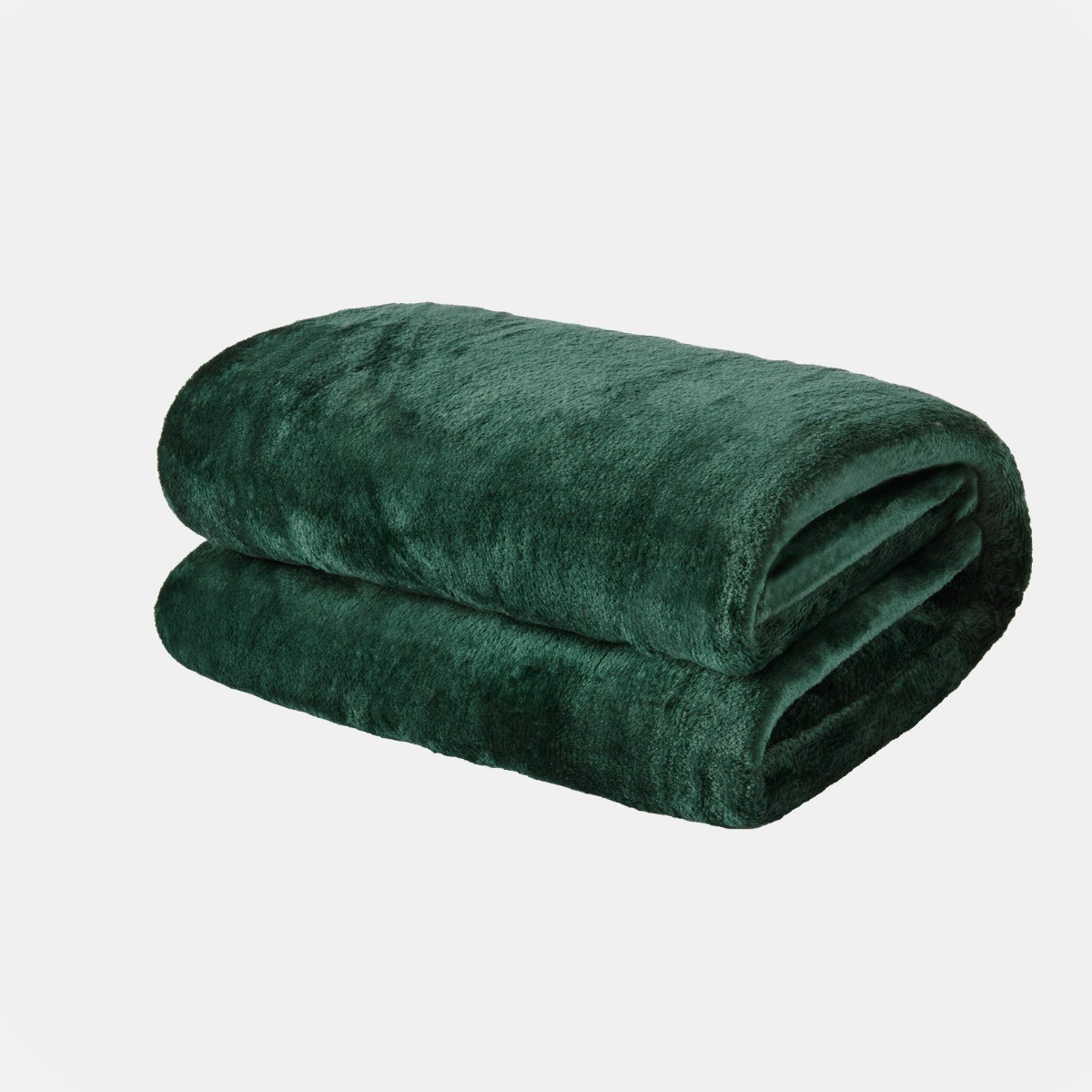 OHS Supersoft Throw, Green - 200 x 240cm>