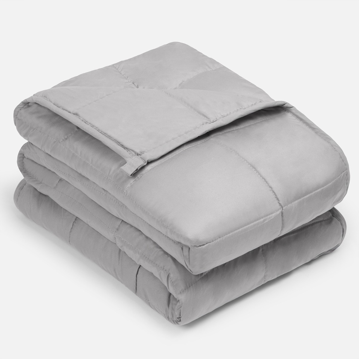 OHS Supersoft Weighted 4kg Blanket, Silver Grey - 125 x 150cm>