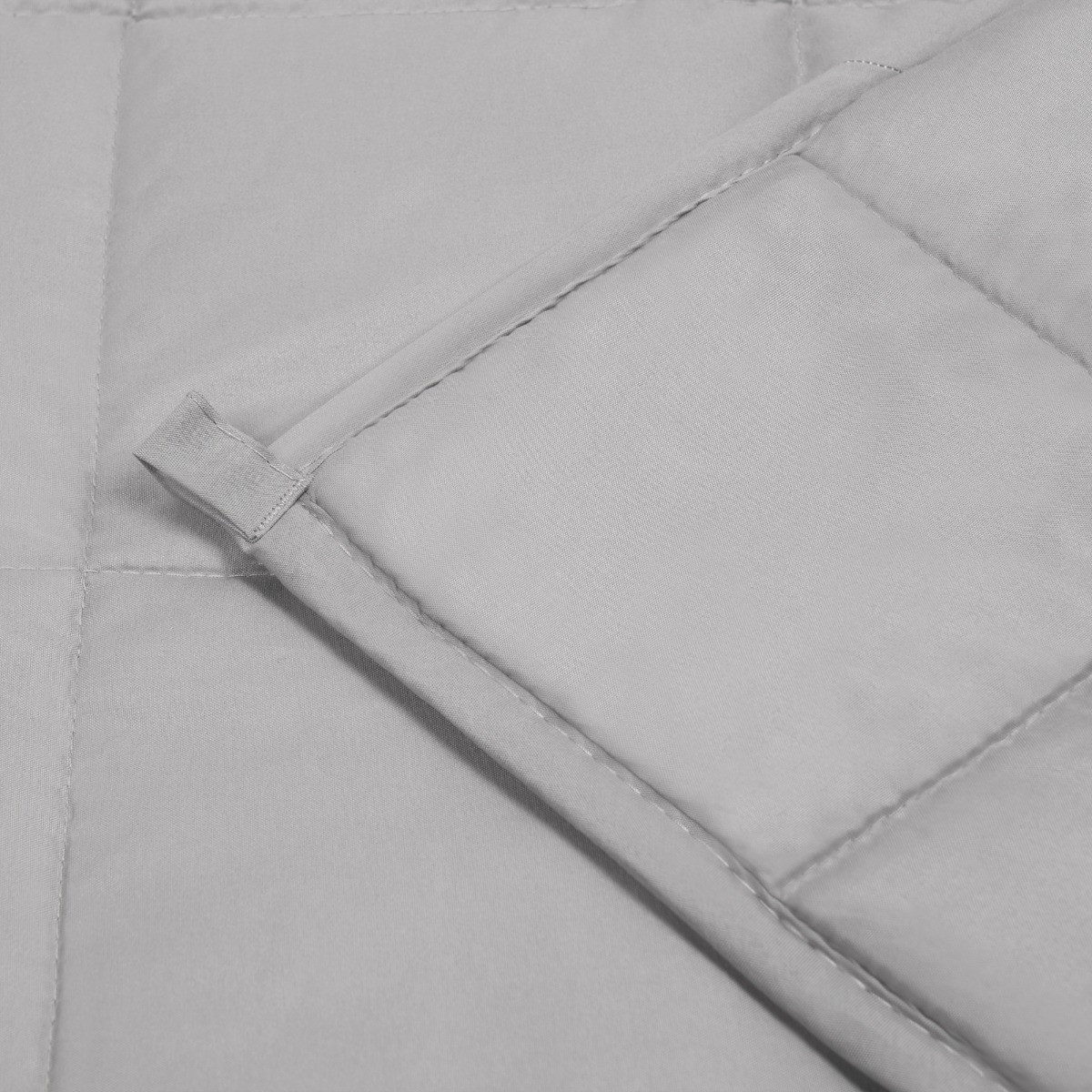 OHS Supersoft Weighted 4kg Blanket, Silver Grey - 125 x 150cm>