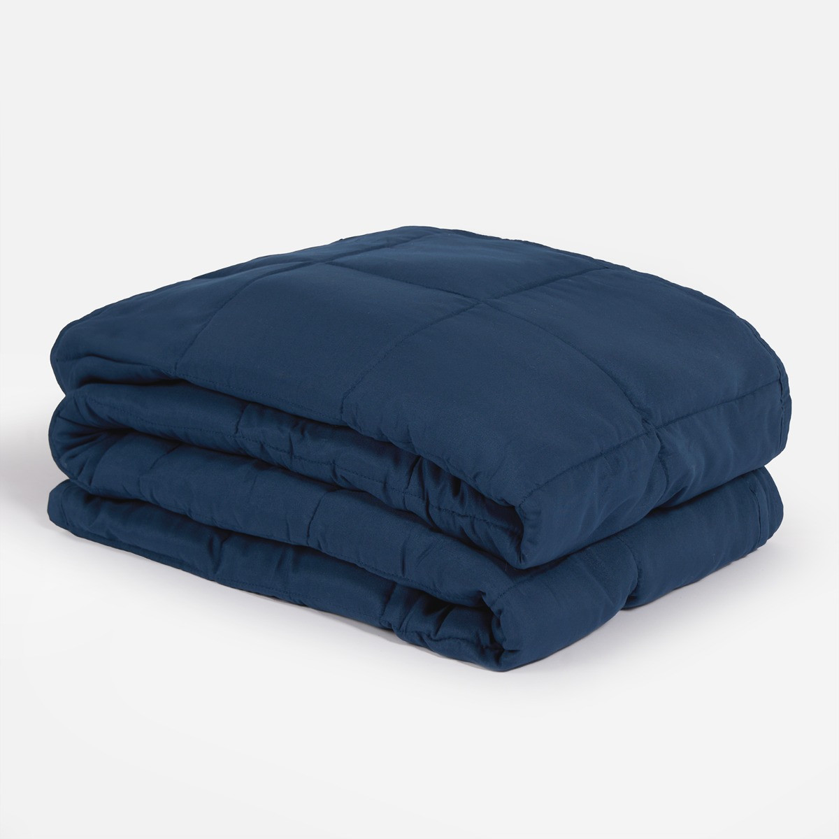 OHS Supersoft Weighted 4kg Blanket, Navy - 125 x 150cm>