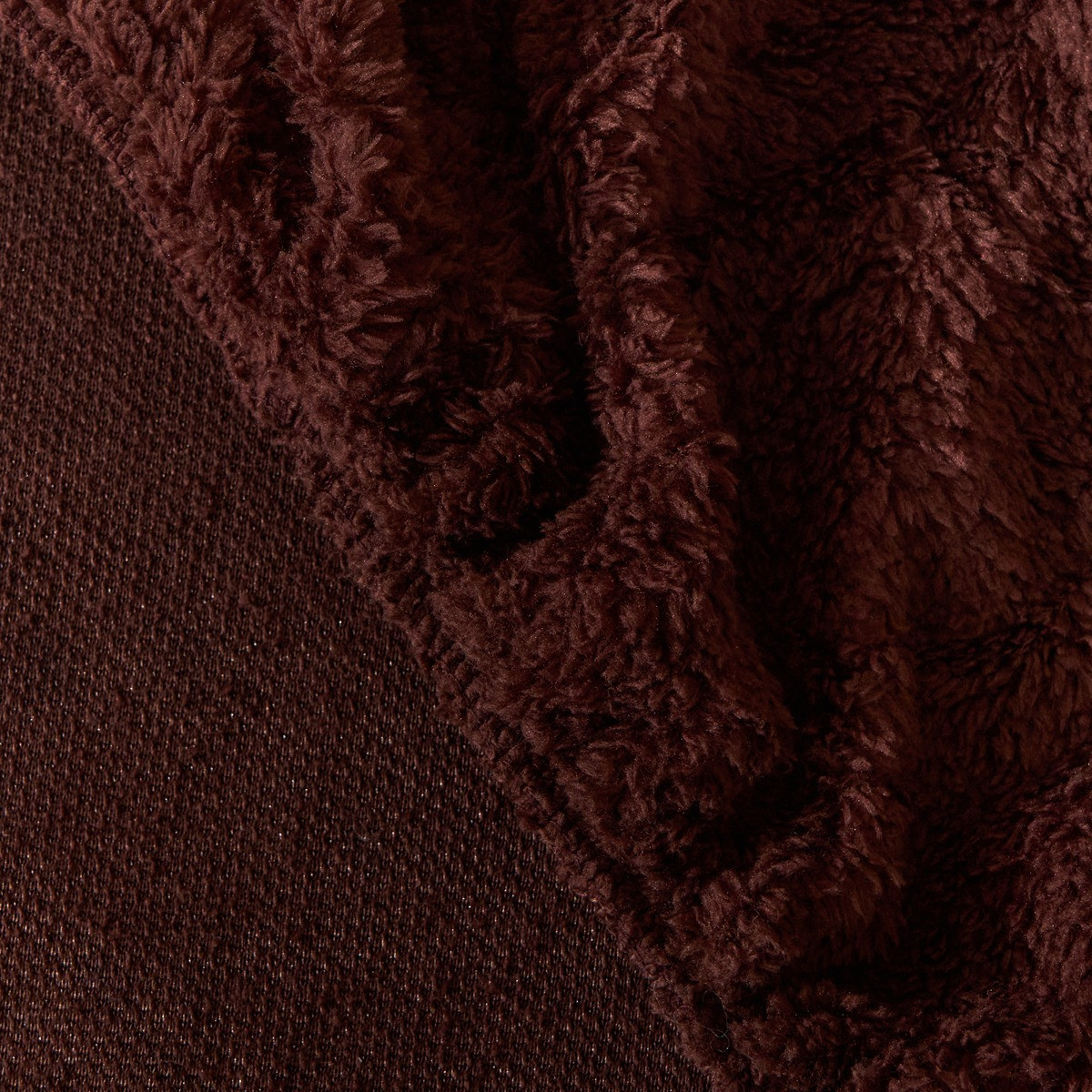 OHS Teddy Fleece Fitted Sheet - Chocolate>