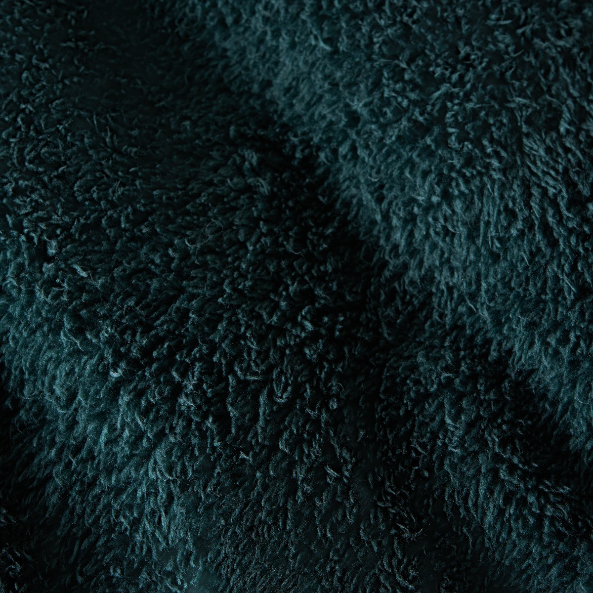 OHS Teddy Fleece Duvet Cover Set - Forest Green>