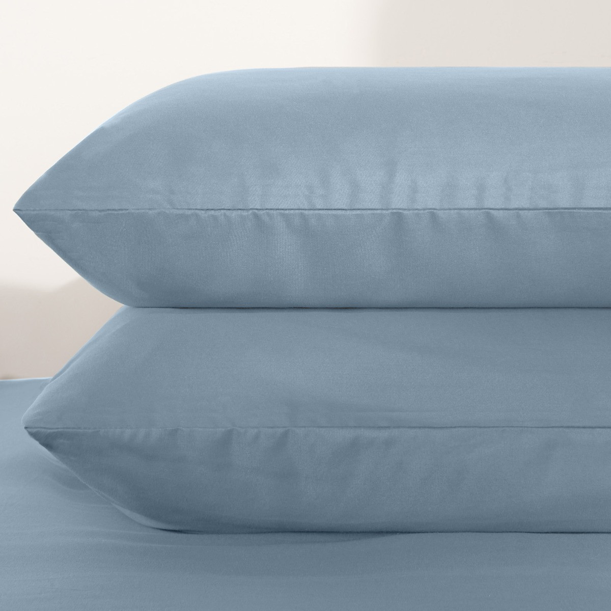 OHS Plain Duvet Cover, Blue - Single>