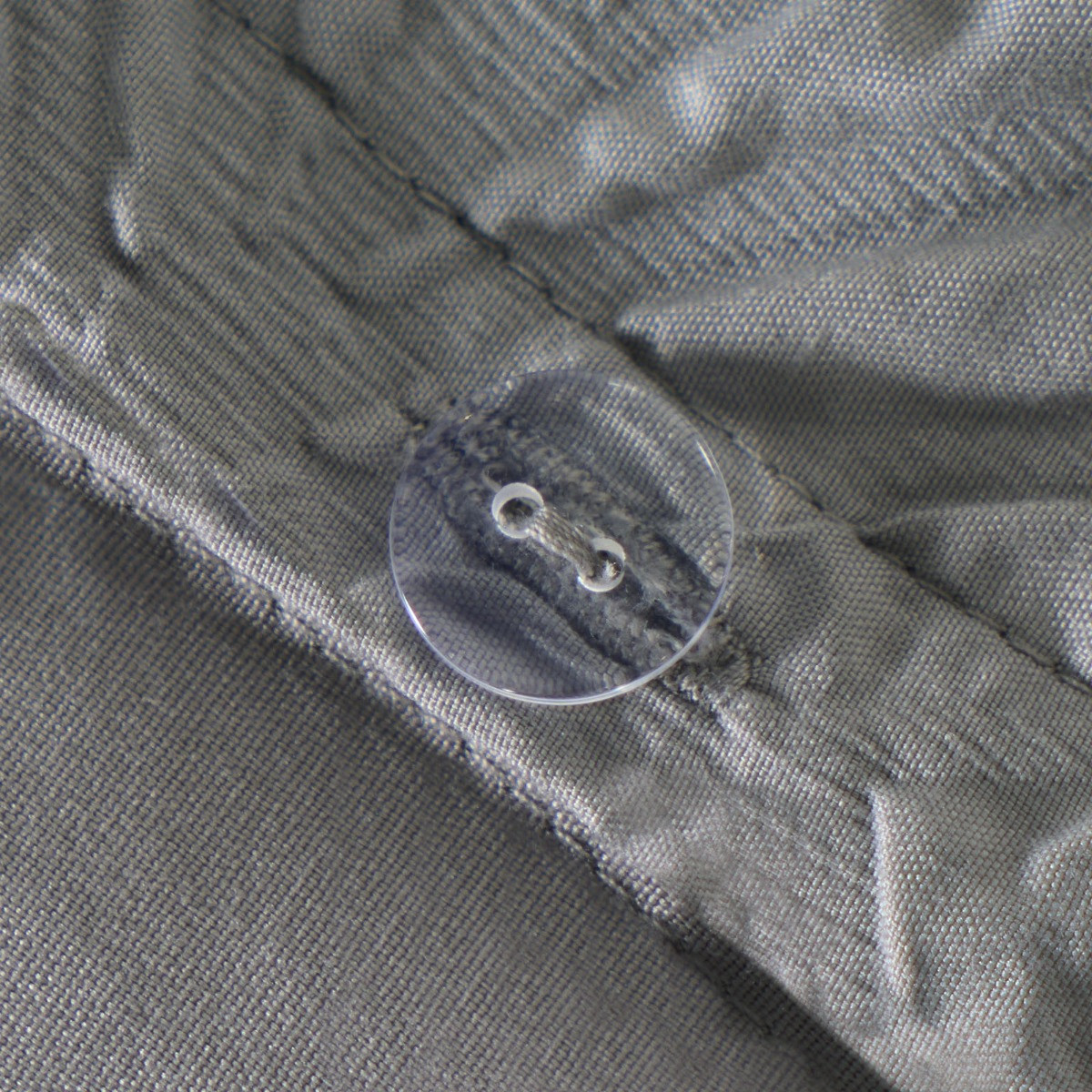 OHS Maya Geometric Embossed Duvet Set, Grey - Single>