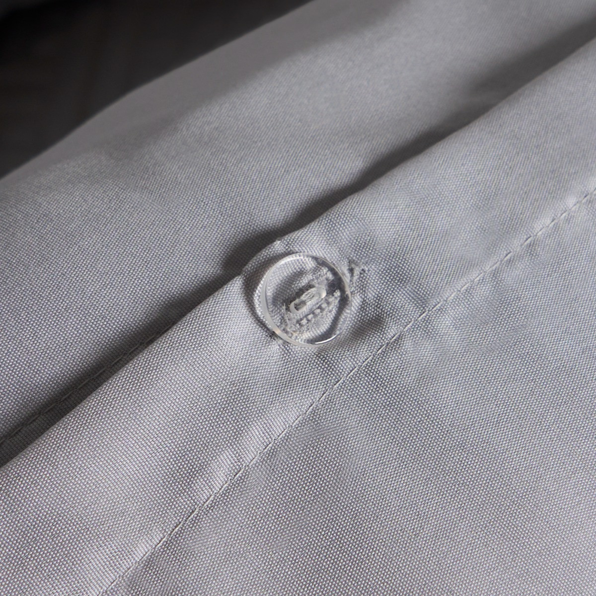 OHS Pinsonic Geo Panel Duvet Set - Silver>