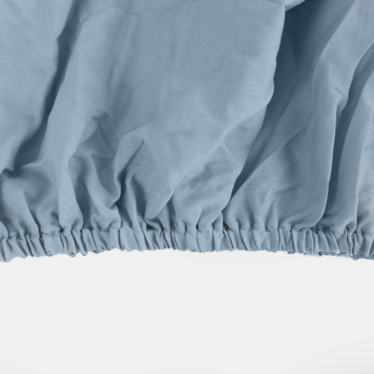 Brentfords Plain Dyed Fitted Sheet - Blue>