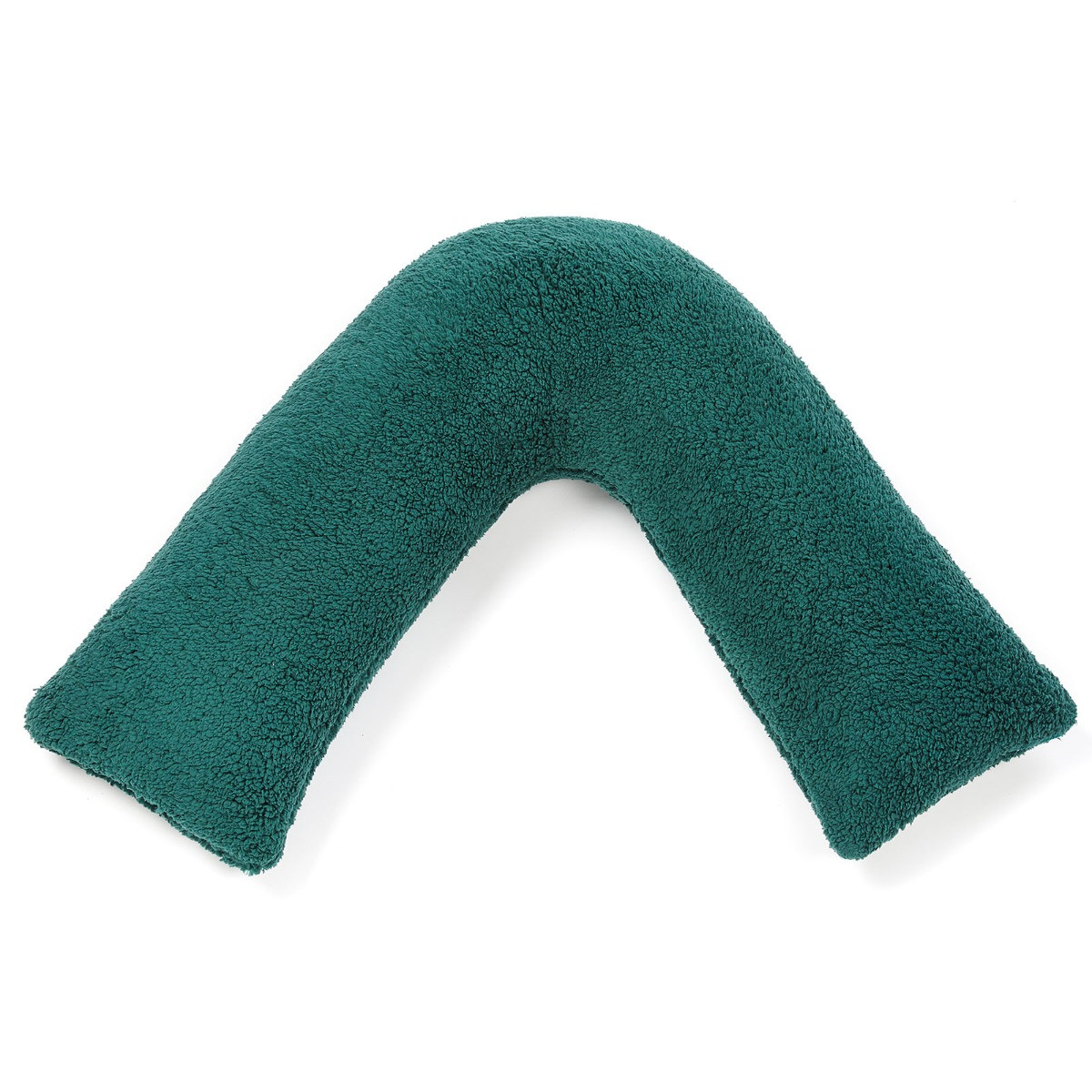 Huggleland Teddy V Shape Pillow Emerald