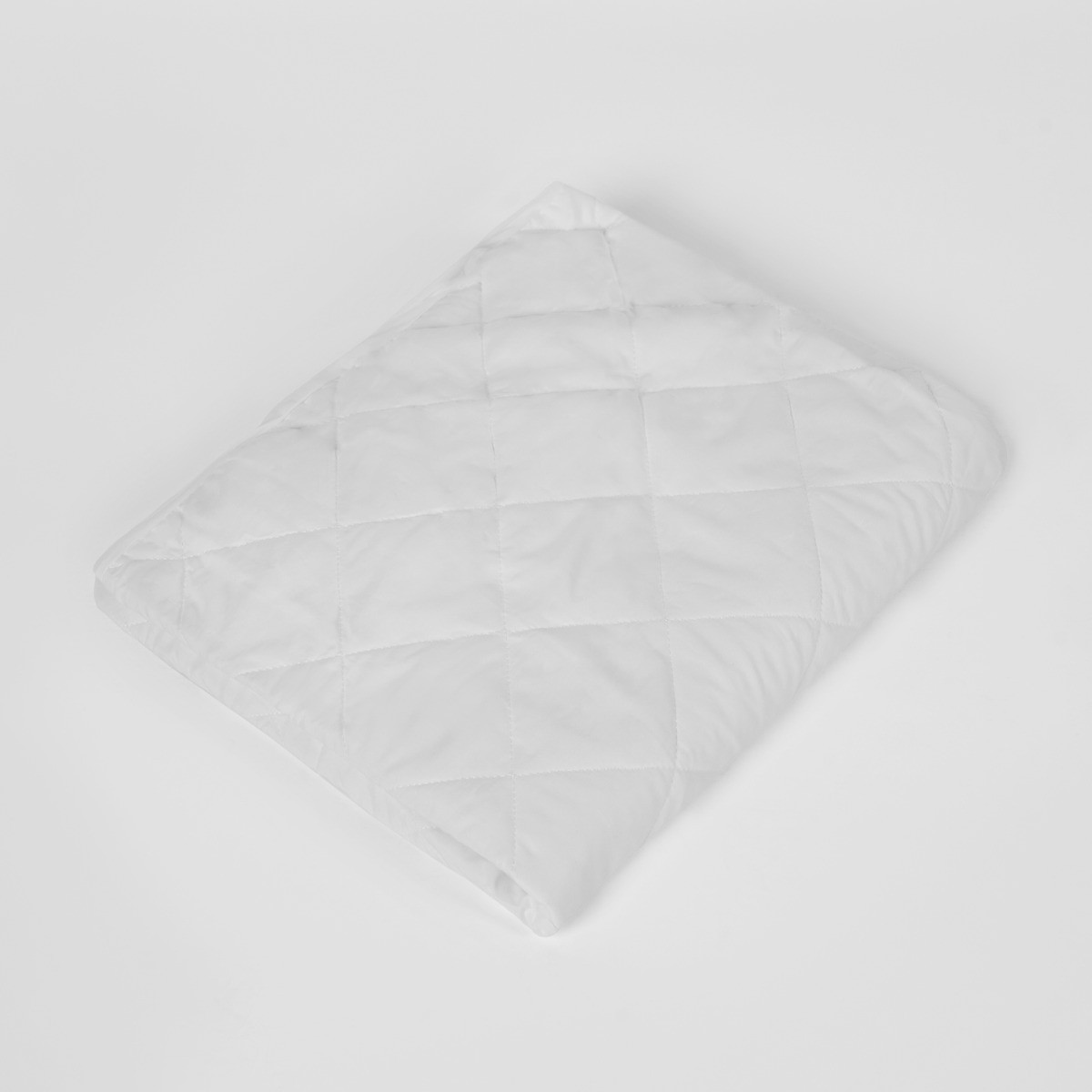 OHS Cosy Quilted Mattress Protector White