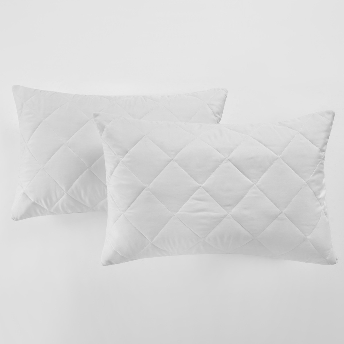 OHS Cosy Quilted Pillow Protector Pair