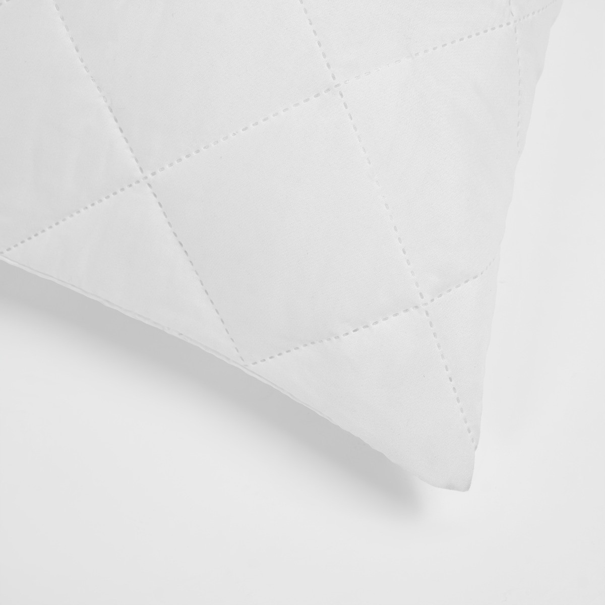 OHS 2 Pack Pinsonic Soft Touch Pillow Protectors - White>