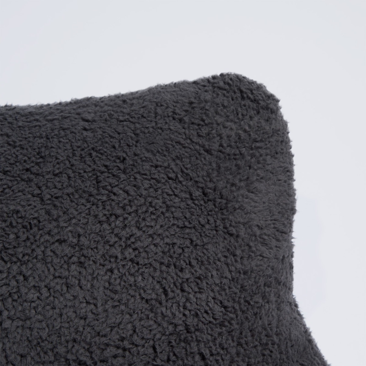 OHS Teddy Cuddle Cushion - Charcoal>