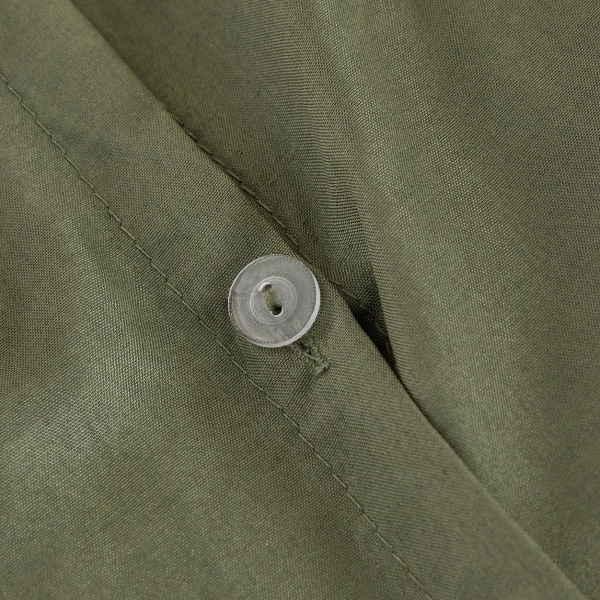 OHS Plain Duvet Cover Set - Woodland Green>