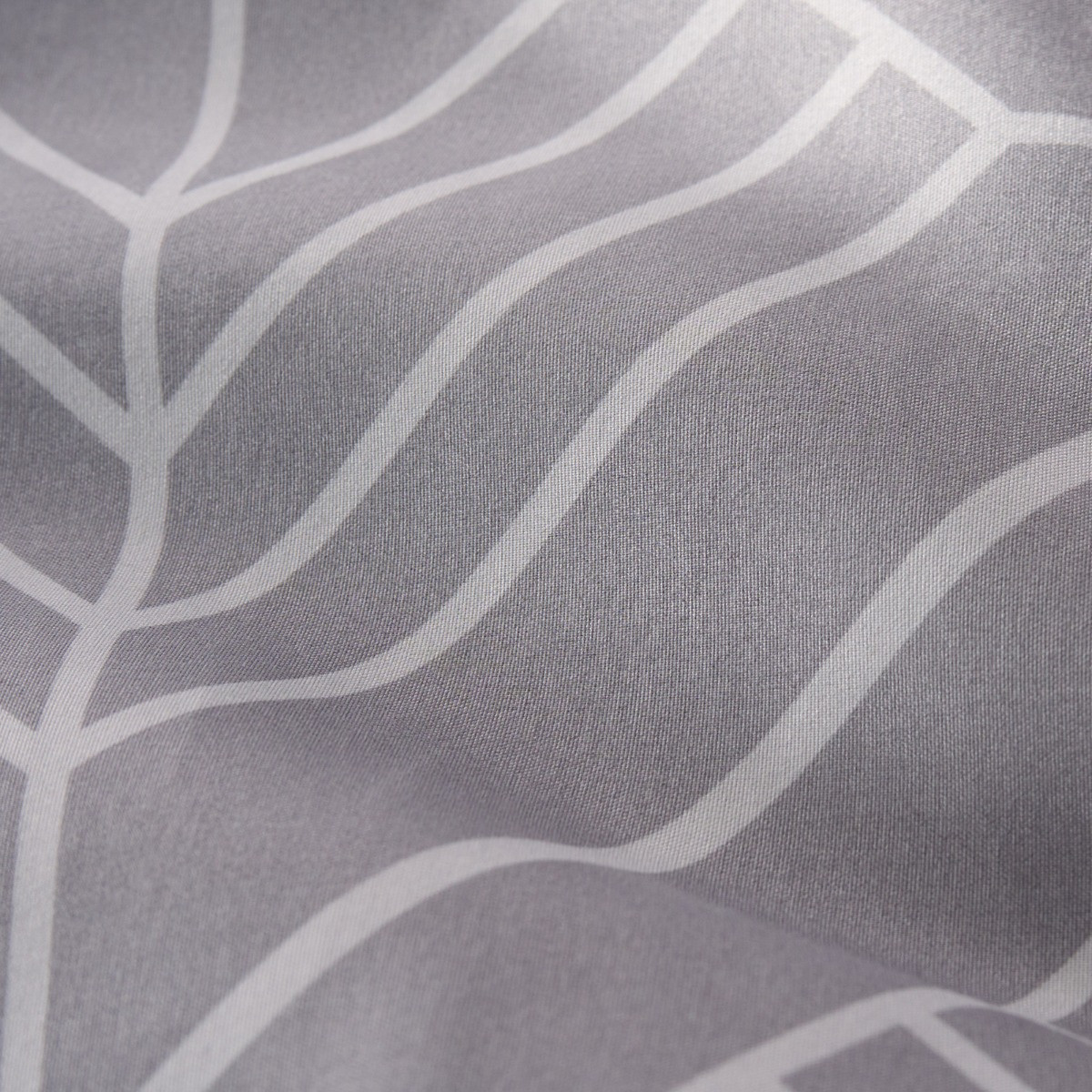 OHS Isaac Geometric Duvet Cover Set - Grey>