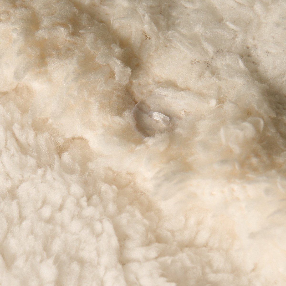 OHS Cable Knit Sherpa Fleece Duvet Cover Set - Cream>