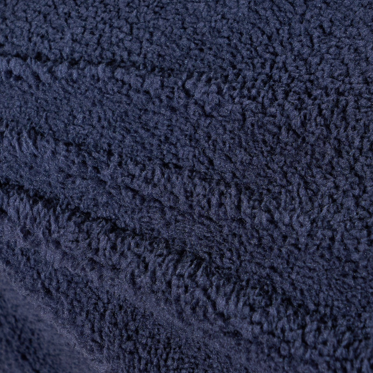 OHS Teddy Fleece Fitted Sheet, Navy - Single >