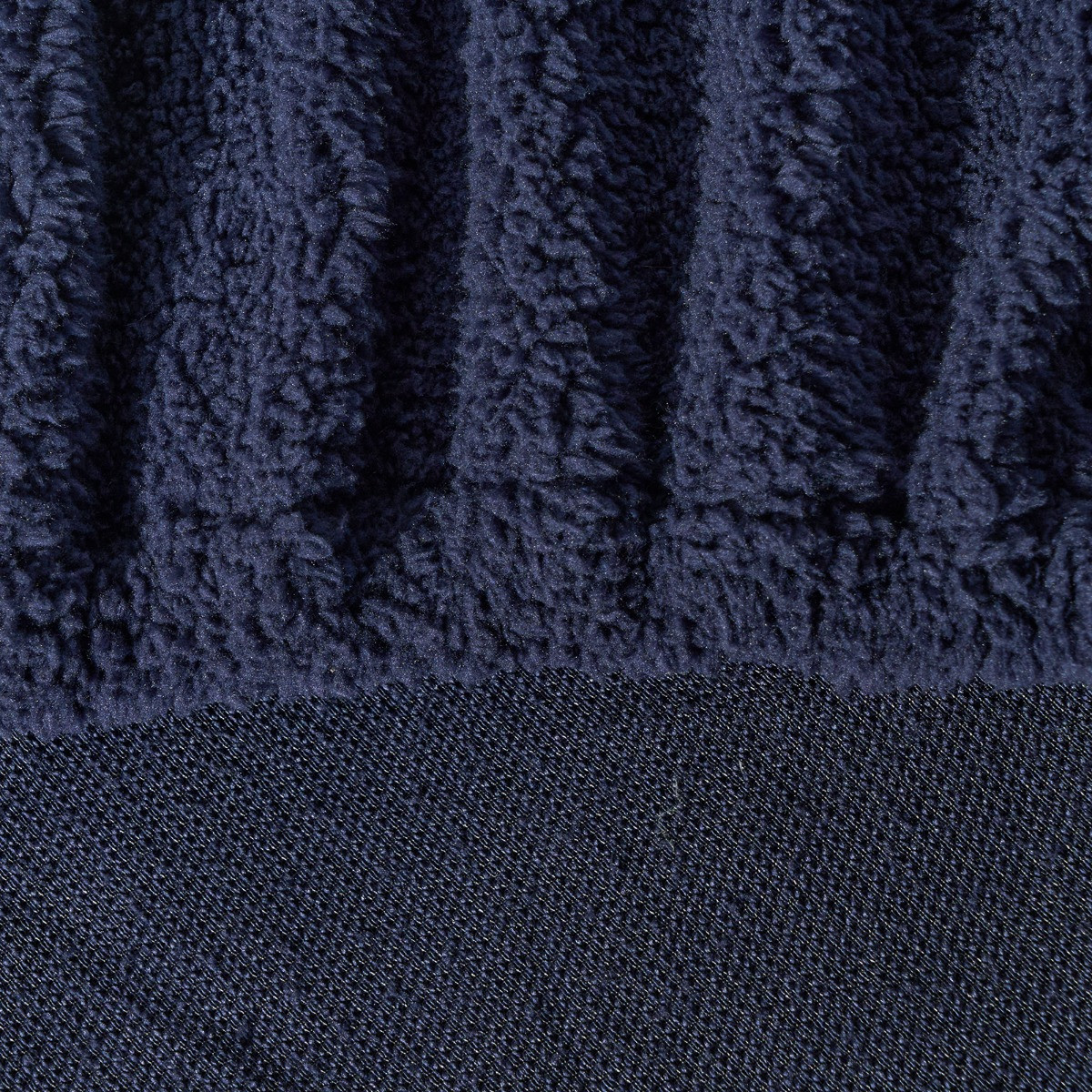 OHS Teddy Fleece Fitted Sheet, Navy - Double>