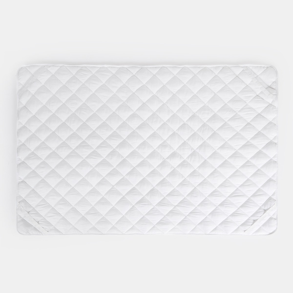 OHS Teddy Thermal Mattress Topper, Cream - King>