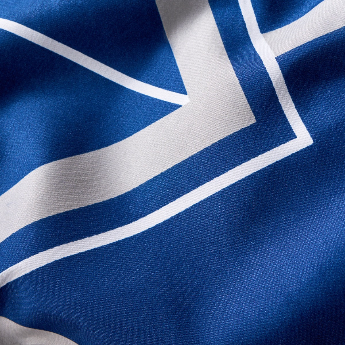 OHS Abstract Geometric Print Reversible Duvet Set, Grey - Double>