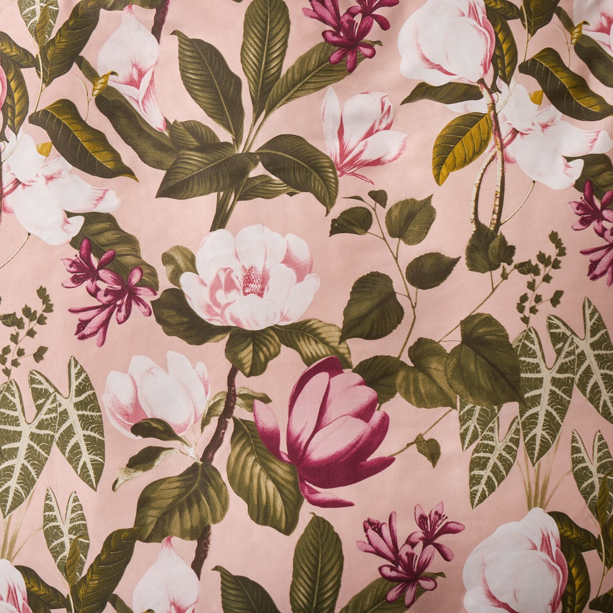 OHS Floral Botanics Duvet Cover Set, Blush - Superking>