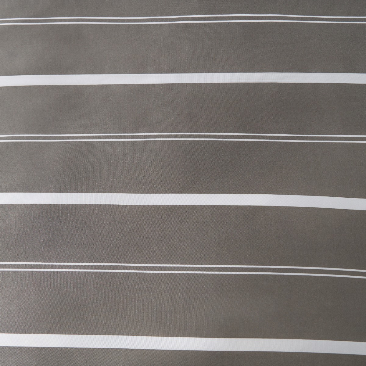 OHS Striped Print Duvet Cover Set - Grey >
