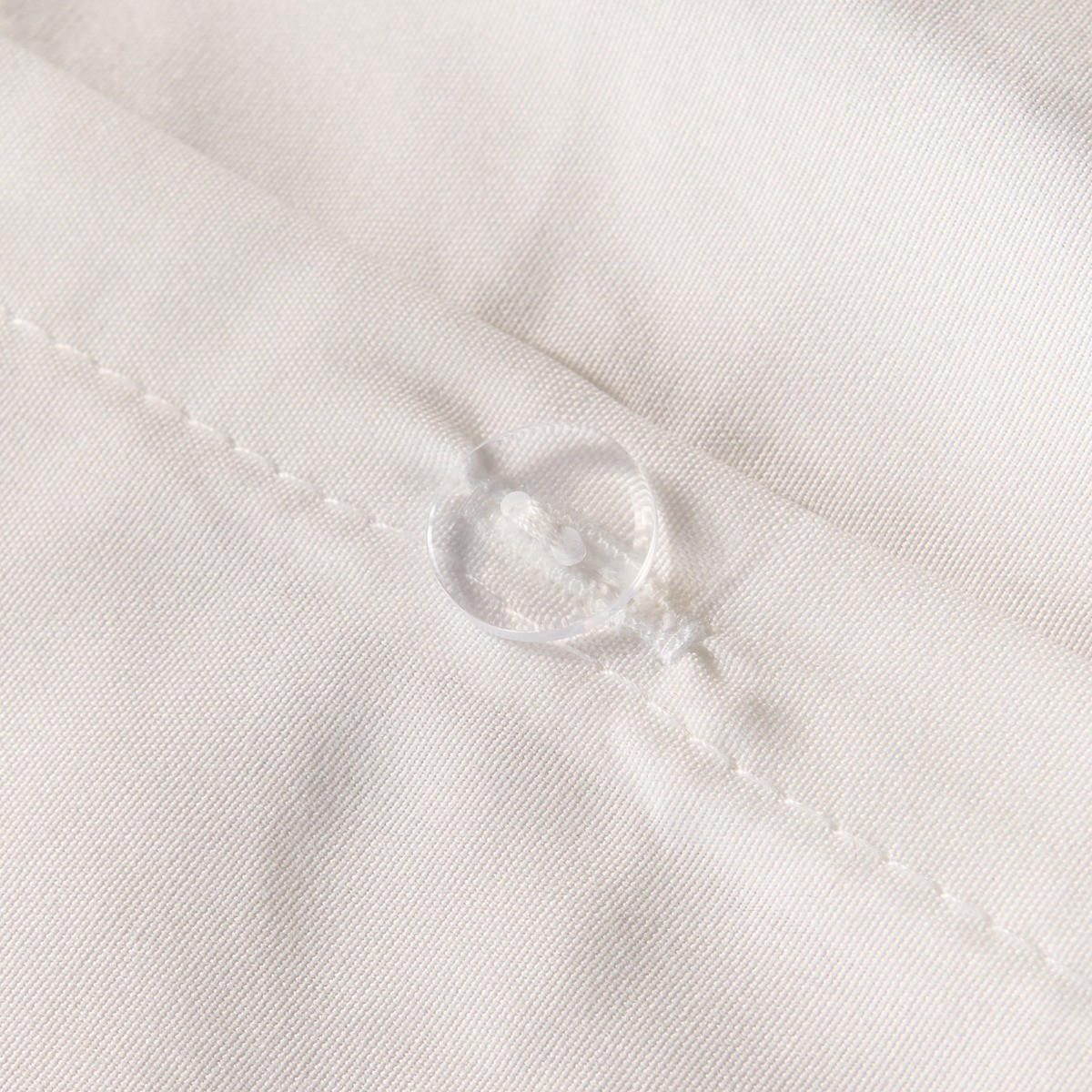 OHS Frill Edge Duvet Cover Set - White>