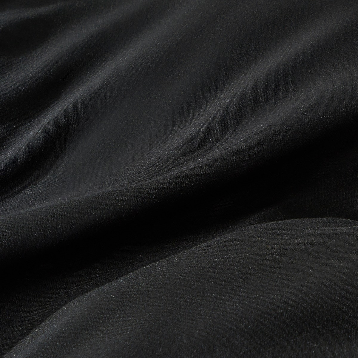 OHS Frill Edge Duvet Cover Set, Black - King>