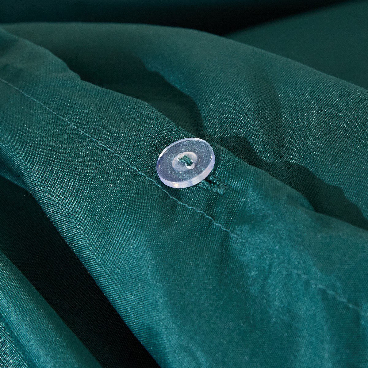 OHS Plain Duvet Cover Set - Teal>