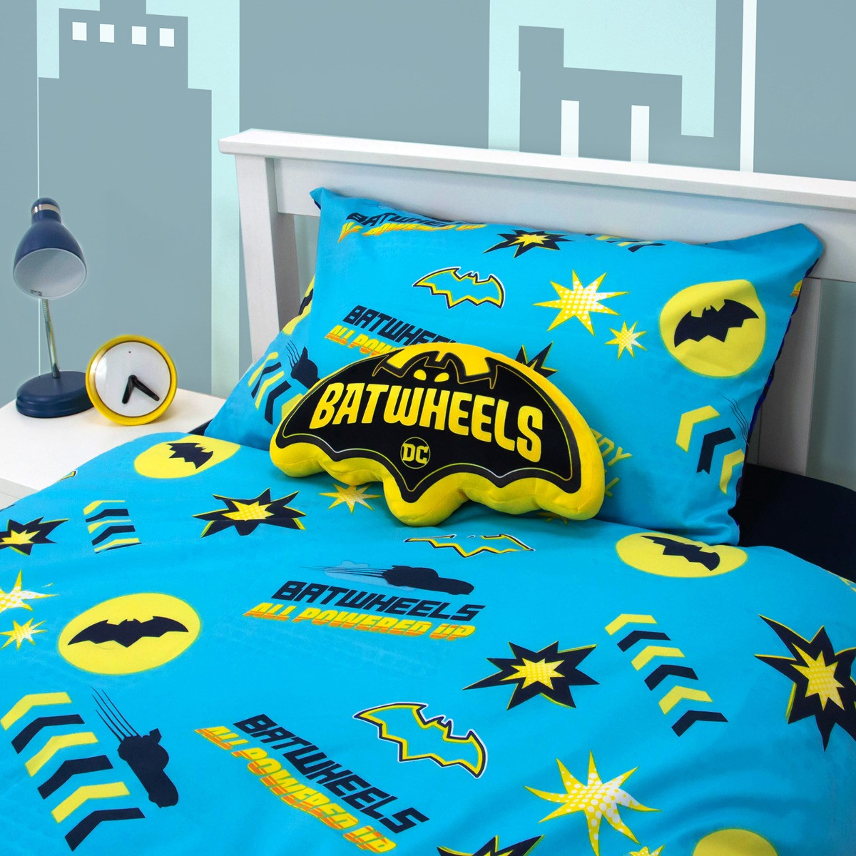 Batman Forever Superhero Duplex Outlet Wall Plate – Kids Bedroom Decor, Multicolor
