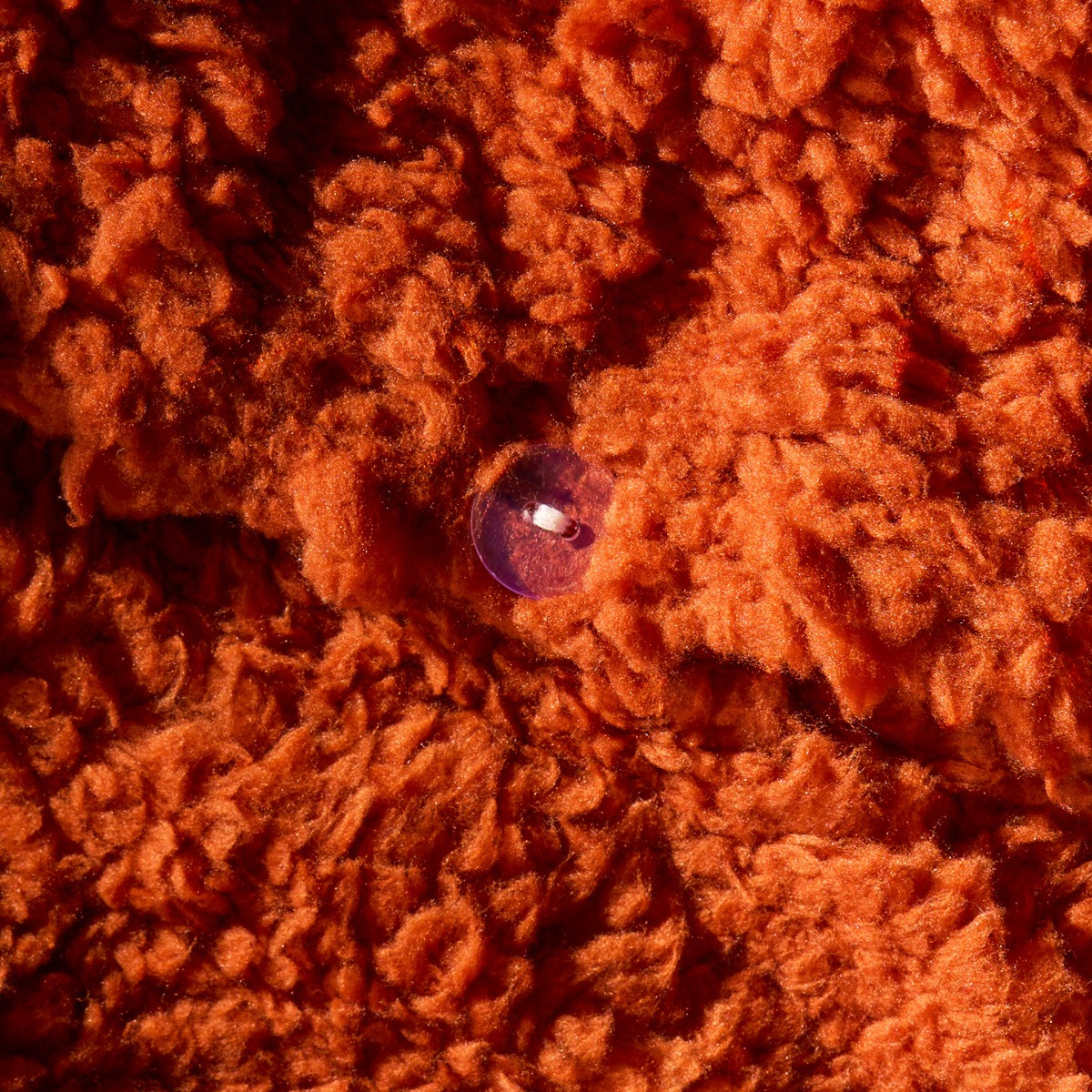 OHS Cable Knit Fleece Duvet Cover Set - Rust>