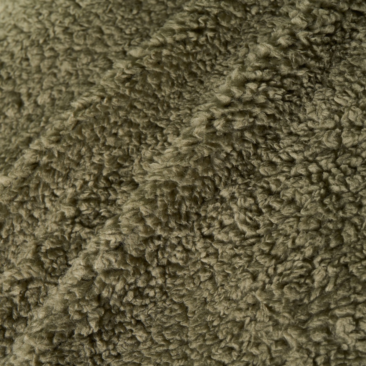 OHS Cable Knit Fleece Duvet Cover Set, Woodland Green - Double>