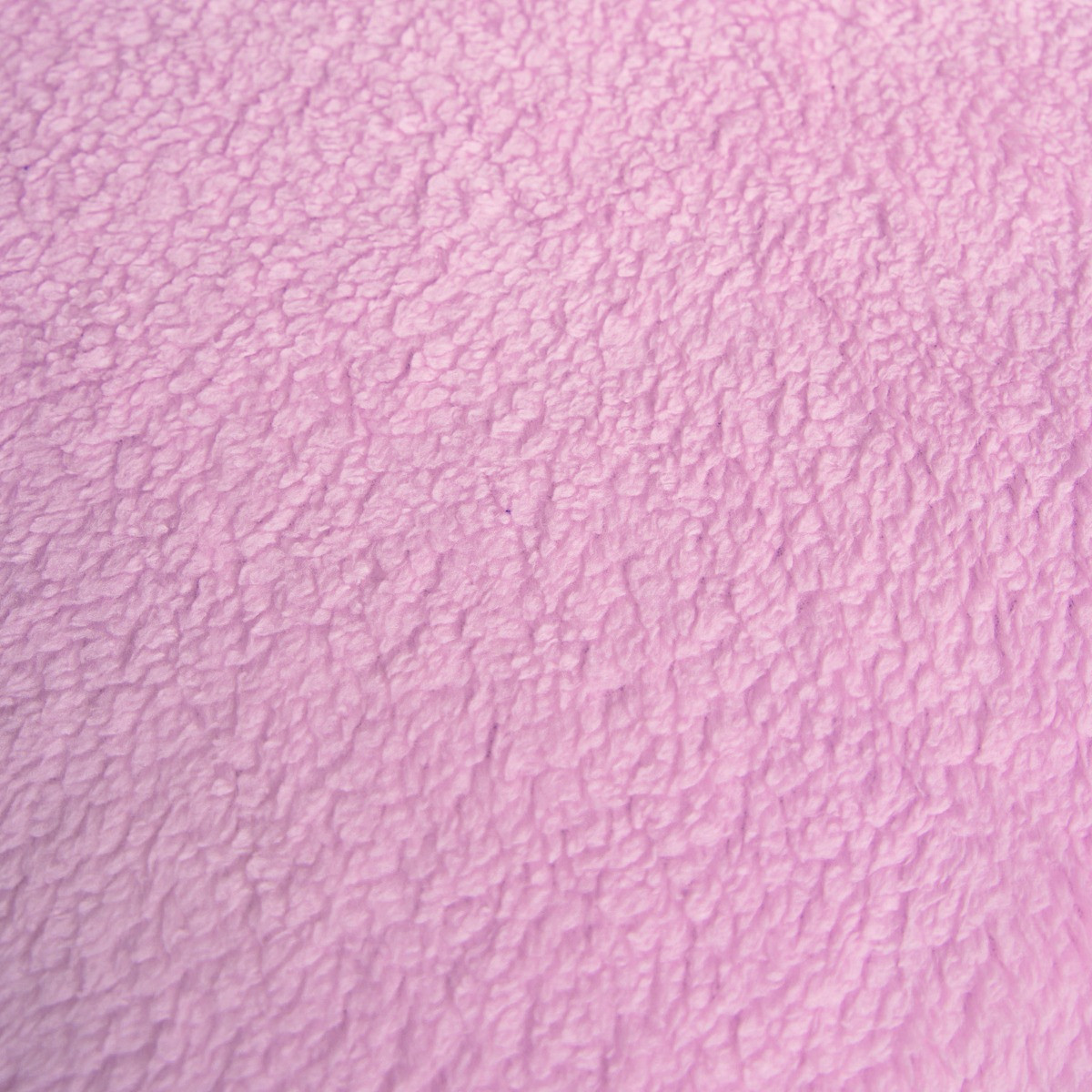 OHS Teddy Fleece Reversible Duvet Cover Set, Pink/ Lilac - Single>